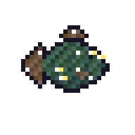 A rare Starry fish variant with night-sky scales in Pixel Reel